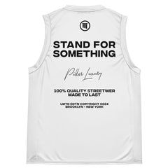 Recycled unisex basketball jersey