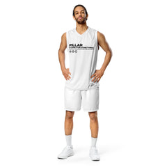 Recycled unisex basketball jersey