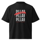 Unisex organic oversized high neck t-shirt