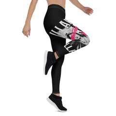 Graphic Virgin Mary Leggings