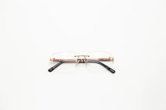 PILLAR Optical Eyeglasses Wood FRAME Eyewear Rectangle Rimless Frames Glasses